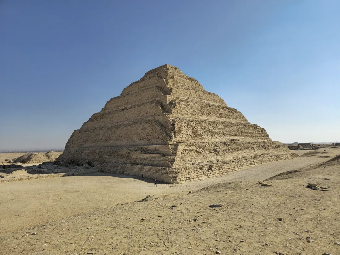 Saqqara Necropolis (Step Pyramid of Djoser), Cairo