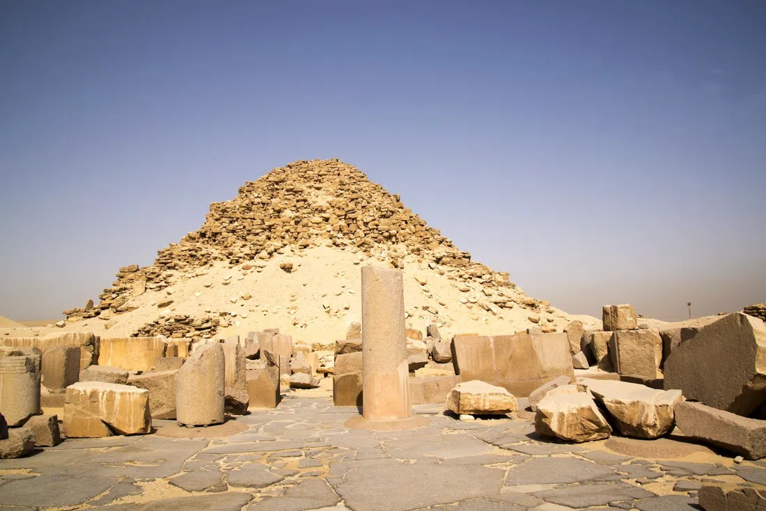 Abusir Necropolis (Pyramid of Sahure), Cairo