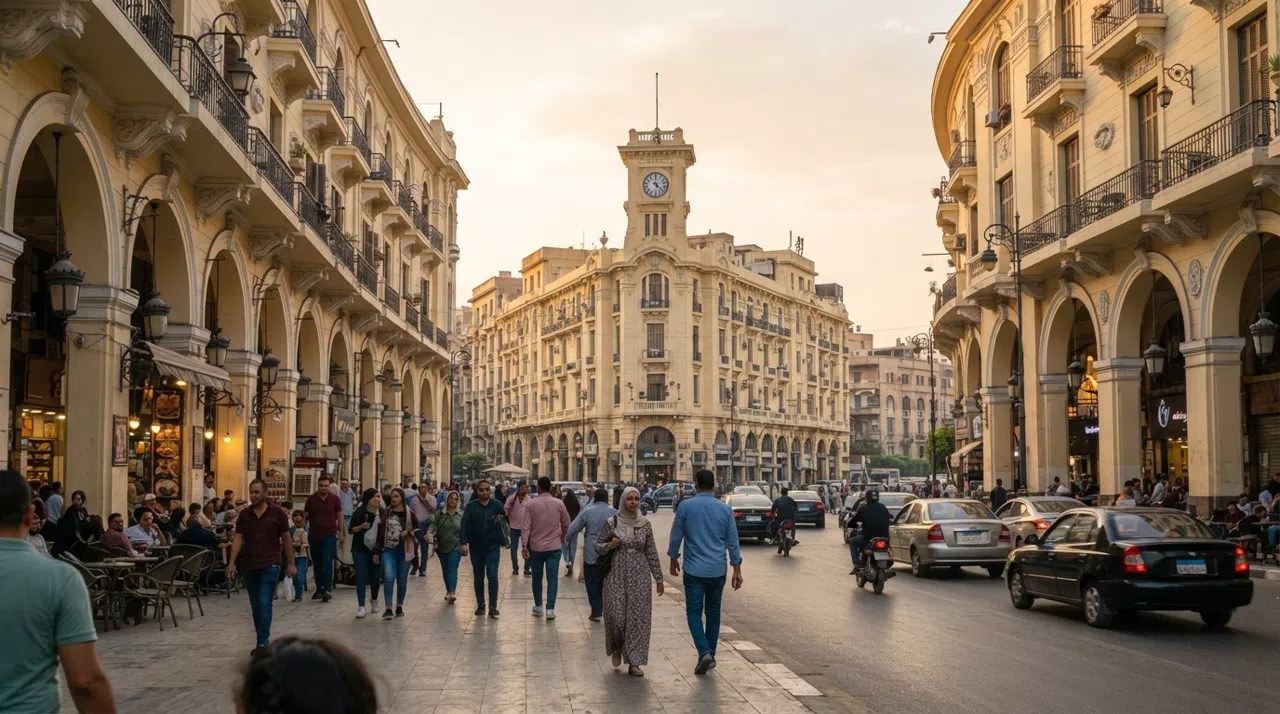 Heliópolis, El Cairo: calma Belle-Époque al borde del aeropuerto