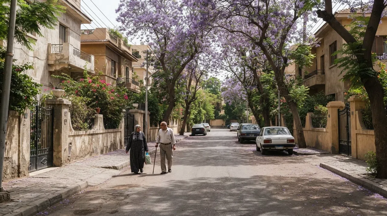 Maadi, El Cairo: el suburbio jardín que aprendió a moverse a su propio ritmo